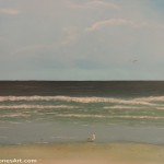 Atlantic Seagulls painting