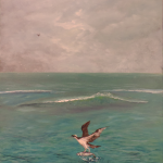 Osprey Rising painting