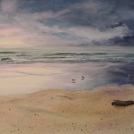 Atlantic Birds at Dawn acrylic on canvas 36 x 24 x 0.7 released: 1/19/2017  width=